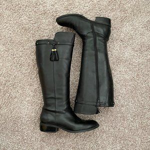 Ralph Lauren Black Riding Boots